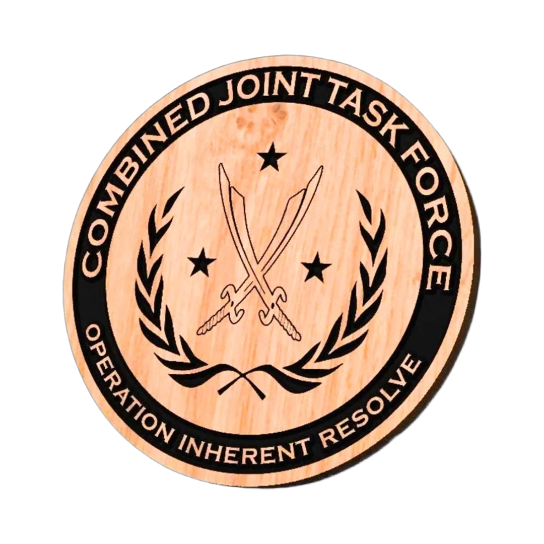 Operation Inherent Resolve (OIR) design preview, patches, badges & insignia