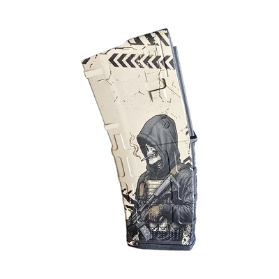 Operator Skull MAG Fiber Laser Design design preview, pmag designs
