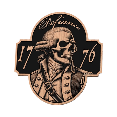 Defiant George Washington design preview, historical americana