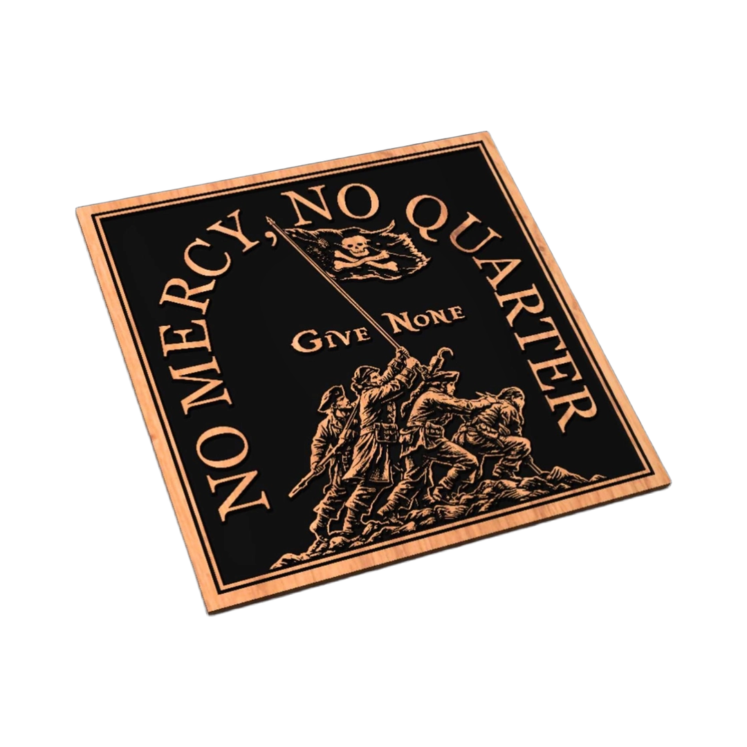 Pirate Iwo Jima SVG file for laser cutting and CNC routing, LightBurn and Vectric ready