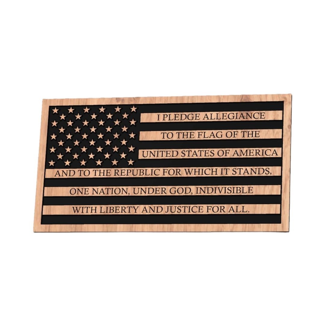 U.S. Pledge of Allegiance Flag design preview, flags