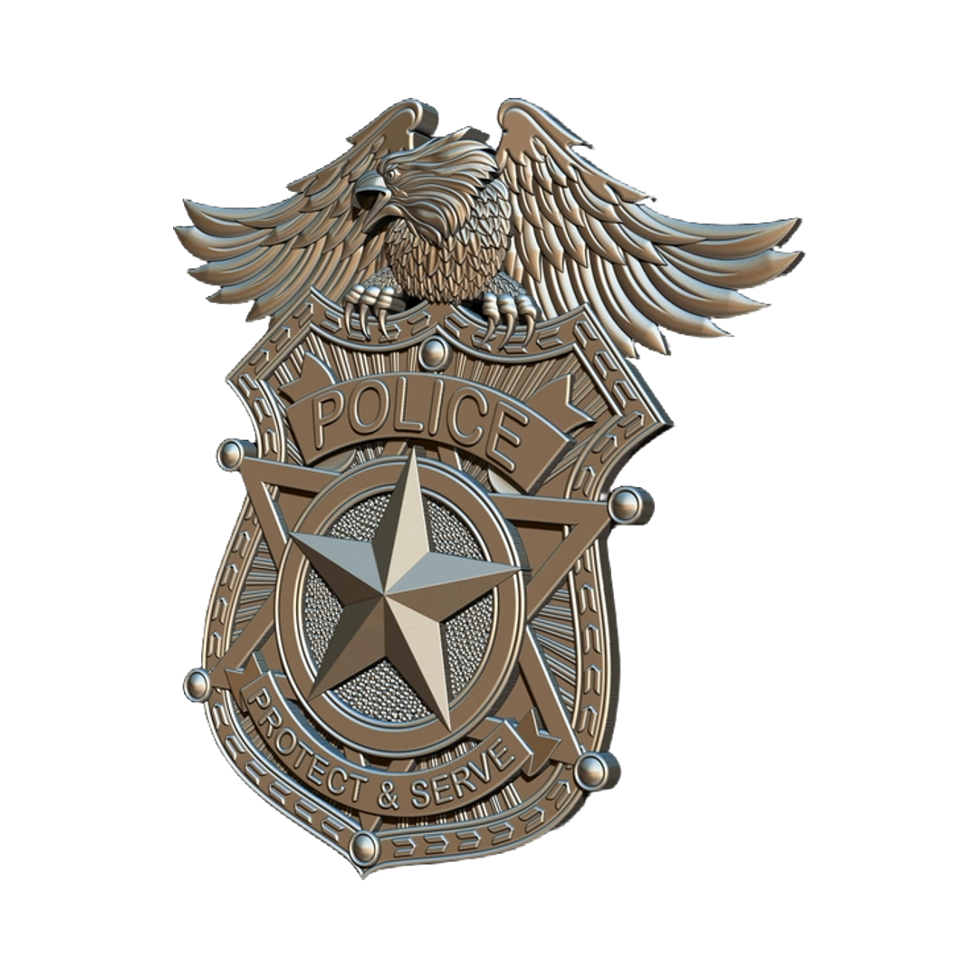 Police Protect and Serve Eagle design preview, patches, badges & insignia