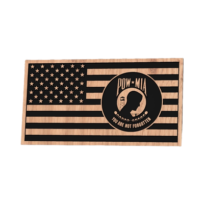 POW/MIA U.S. Flag design preview, veterans & tribute