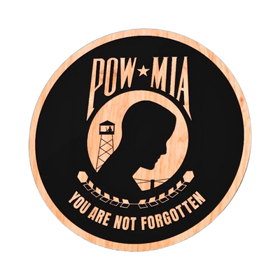 Prisoner of War / Missing in Action (POW-MIA) design preview, veterans & tribute