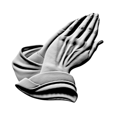 Praying Hands design preview, religious & faith