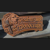 psalms118woodcrafts logo