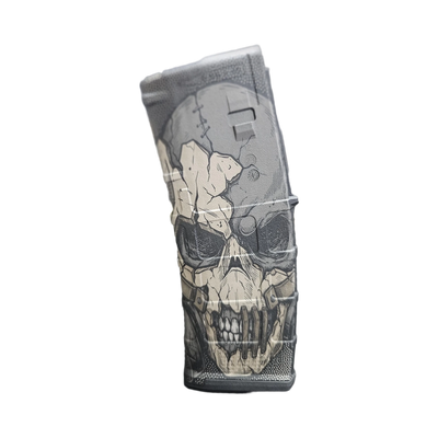 Radiation Skull Fiber Laser Engraving Design design preview, pmag designs