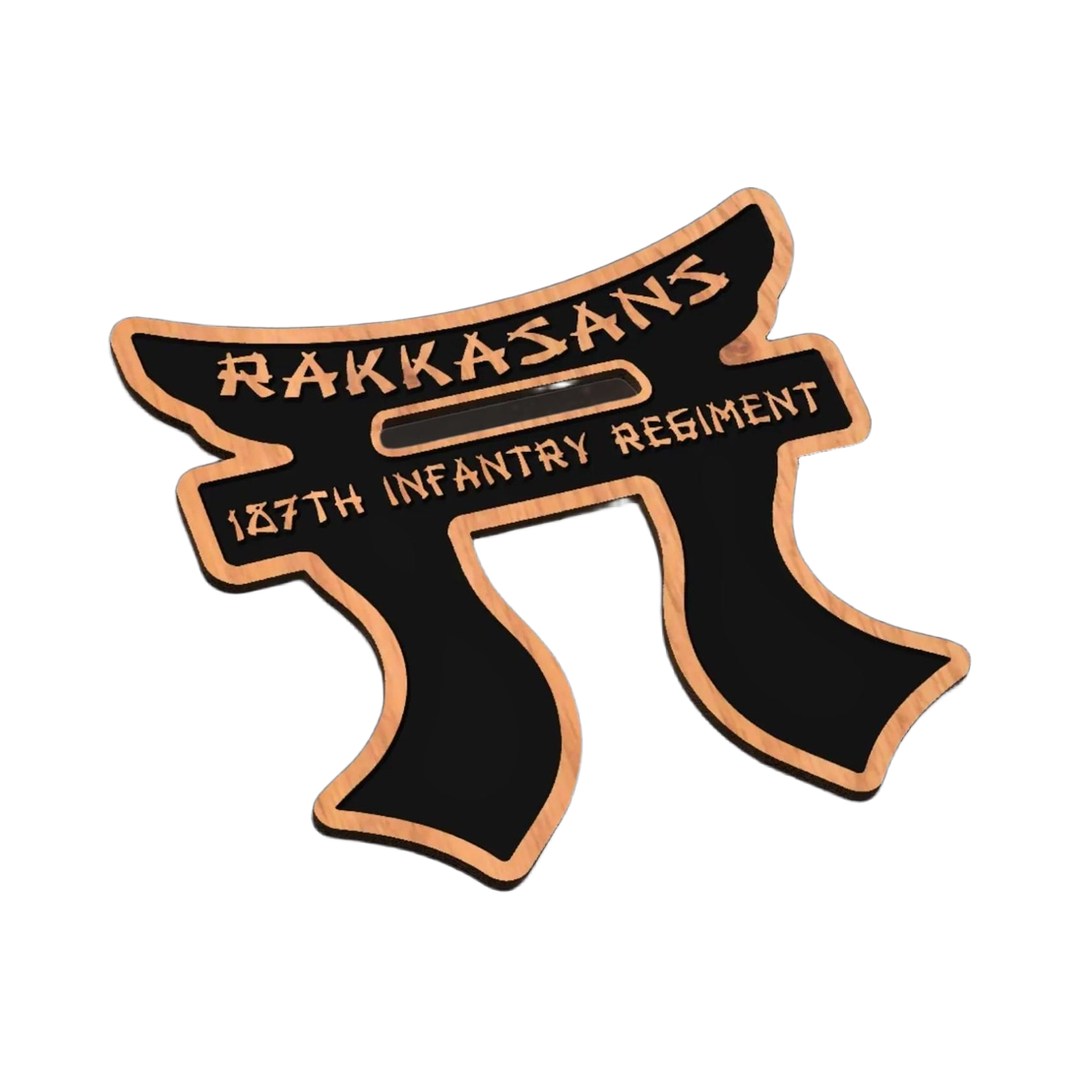 Rakkasans 101st Airborne SVG file for laser cutting and CNC routing, LightBurn and Vectric ready