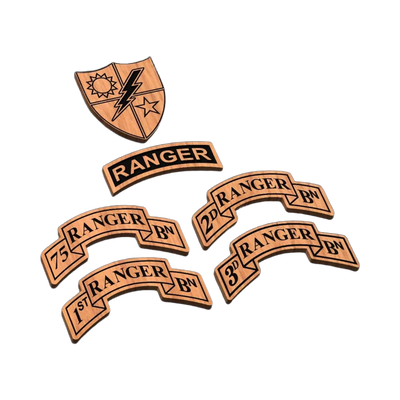 U.S. Army Ranger Regiment Bundle SVG file for laser cutting and CNC routing, LightBurn and Vectric ready
