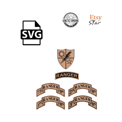 U.S. Army Ranger Regiment Bundle design preview, special operations