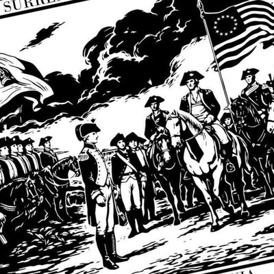 Revolutionary War (Yorktown Surrdender) for CNC, Laser, Woodworking ( SVG file included with instant download