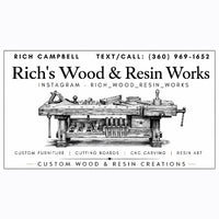 Rich’s Wood & Resin Works logo