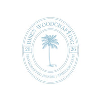 Risen Woodcrafting logo