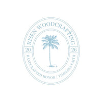 Risen Woodcrafting logo