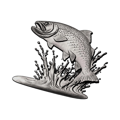 River Trout design preview, animals & wildlife