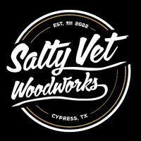 Salty Vet Woodworks logo
