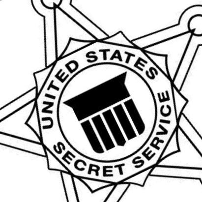 Secret Service Patch SVG file included with instant download