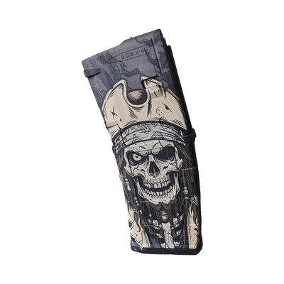 Skeleton Pirate Captain MAG File design preview, pmag designs