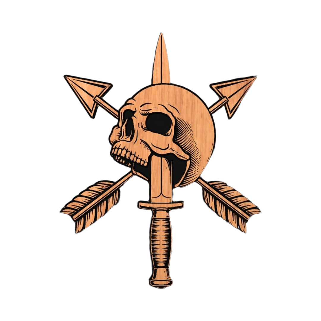 Skull Dagger Arrows Design design preview, skulls & skeletons