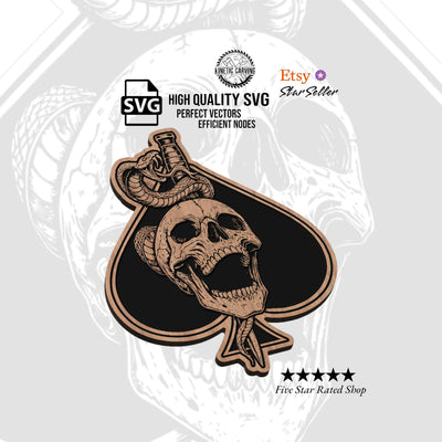 Snake Skull design preview, animals & wildlife