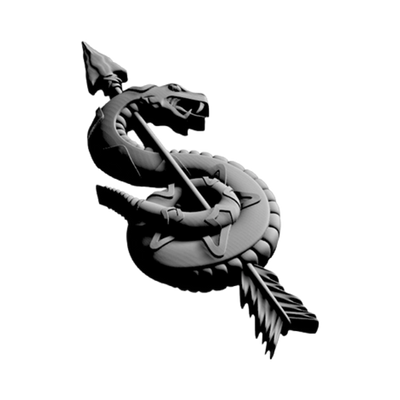 Sniper School Tactical Marksman Badge design preview, patches, badges & insignia