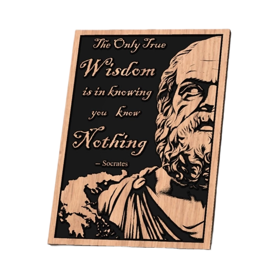 Socrates Quote Greece Map design preview, quotes & sayings