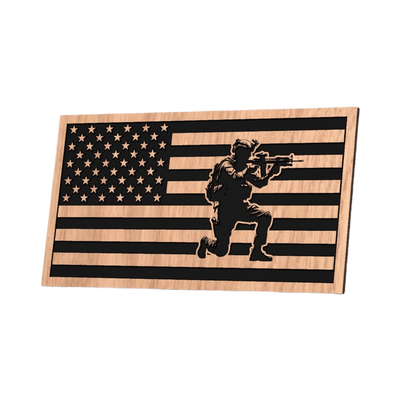 U.S. Flag Military Soldier design preview, other military