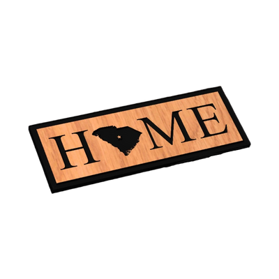 South Carolina HOME Design detail view, ready for laser cutting and CNC routing