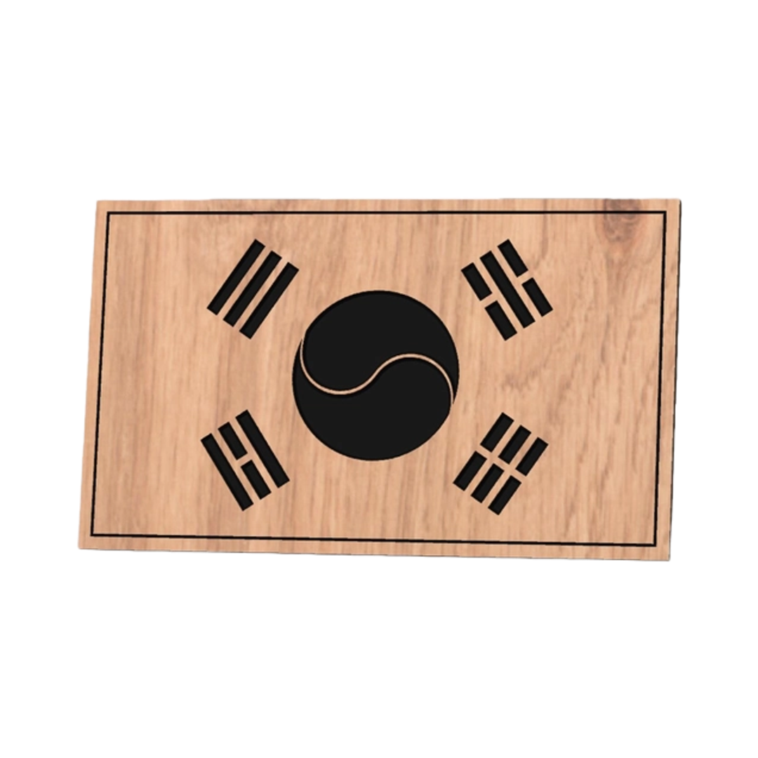 South Korea Flag design preview, flags