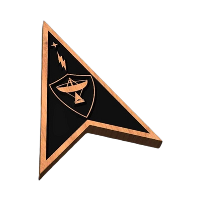 Space Force Delta 6 SVG file for laser cutting and CNC routing, LightBurn and Vectric ready