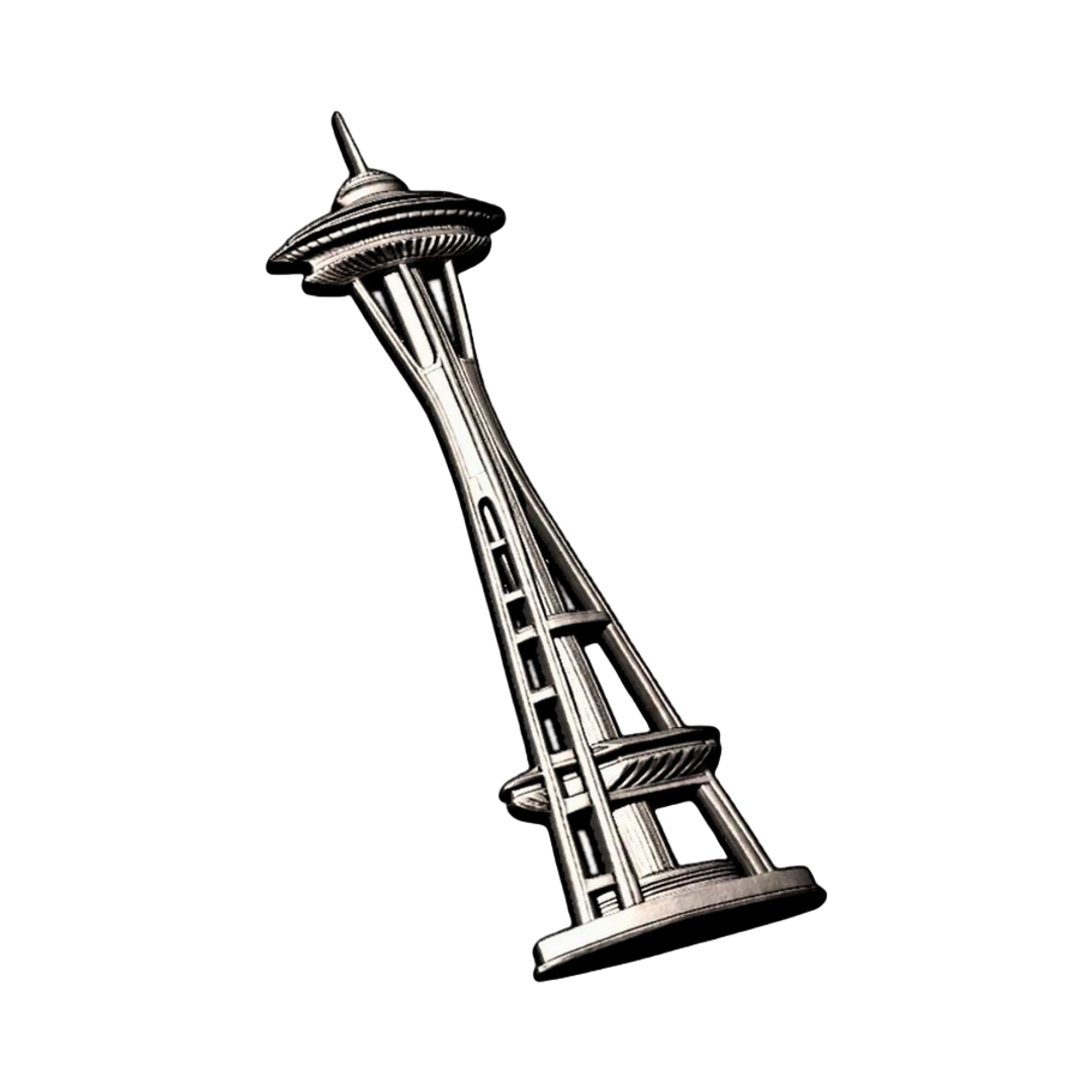 Space Needle design preview, cities & landmarks