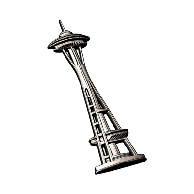 Space Needle design preview, cities & landmarks