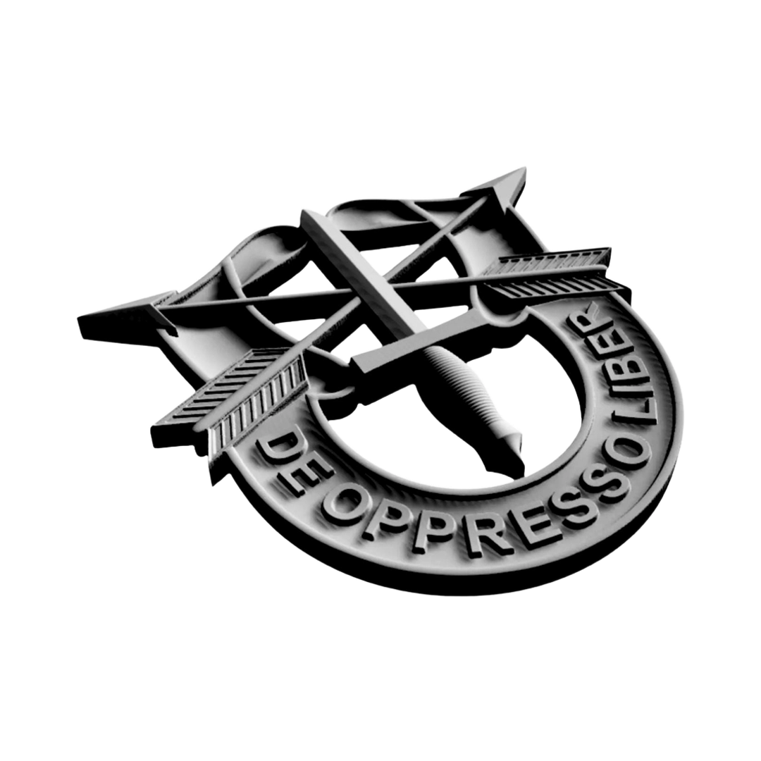 Special Forces STL file included with instant download