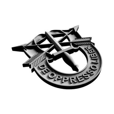 Special Forces STL file included with instant download