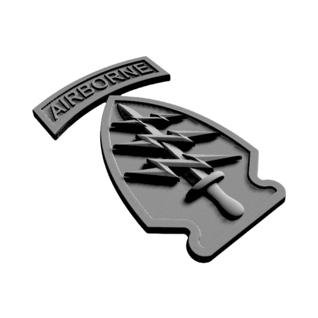 Special Forces Patch design preview, special operations