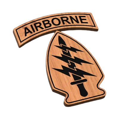 1st Special Forces Command SVG file for laser cutting and CNC routing, LightBurn and Vectric ready