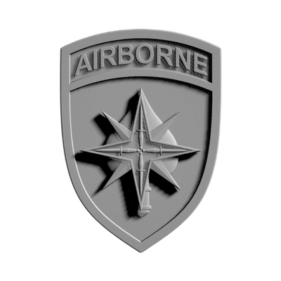 Special Operation Command - North (SOCNORTH) STL file for 3D printing and CNC routing, LightBurn and Vectric ready