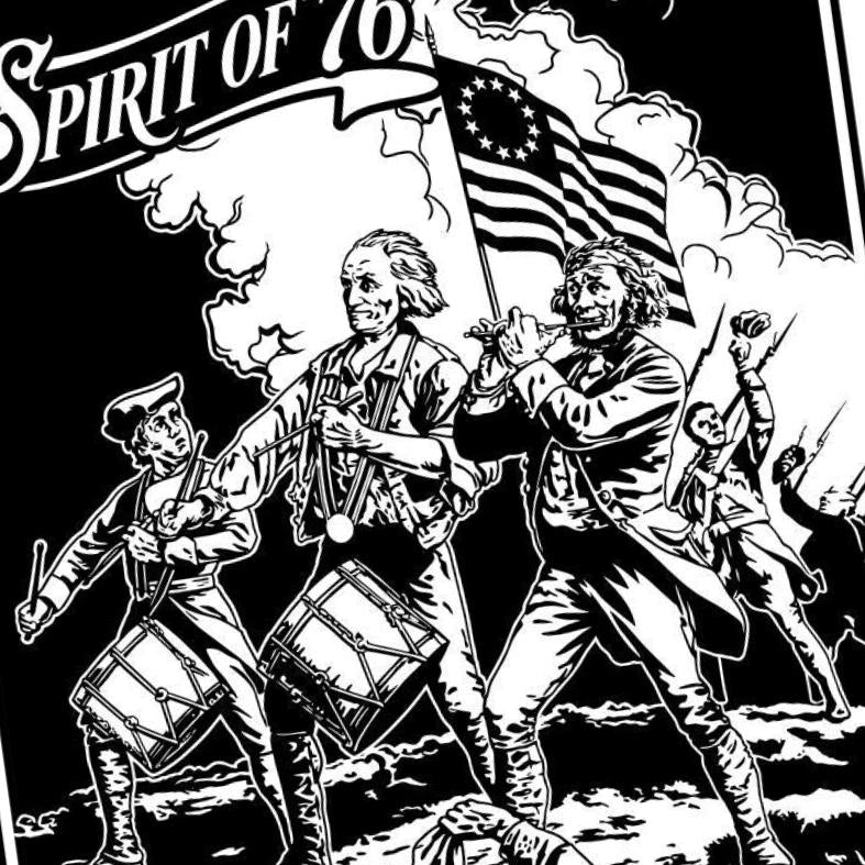 Spirit of '76 SVG file included with instant download