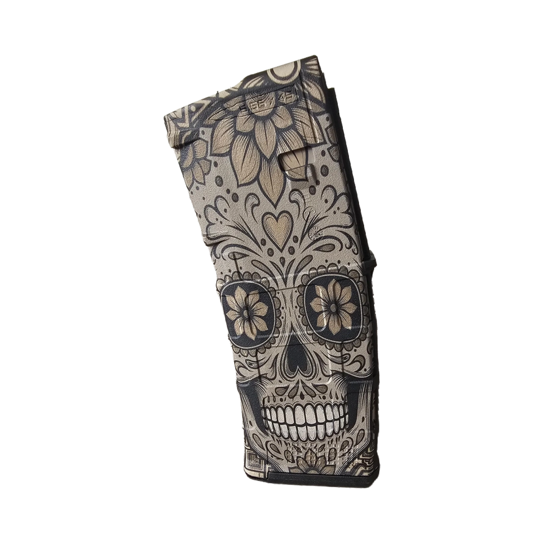 Sugar Skull MAG Digital Design design preview, pmag designs