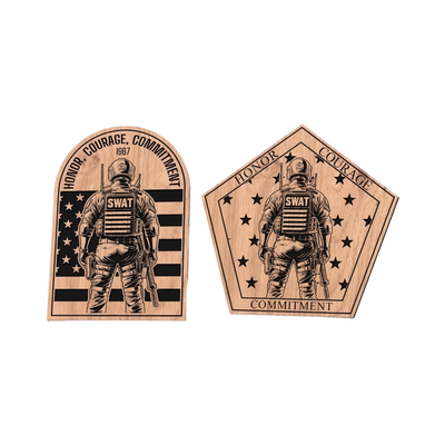 SWAT Team Design Bundle design preview, police