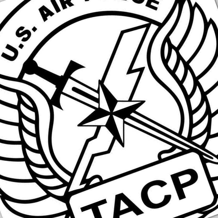 Tactical Air Control Party SVG file included with instant download