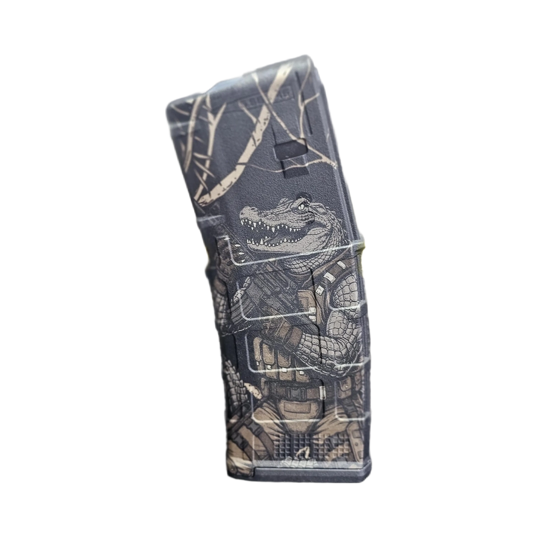 Tactical Alligator MAG Design design preview, pmag designs