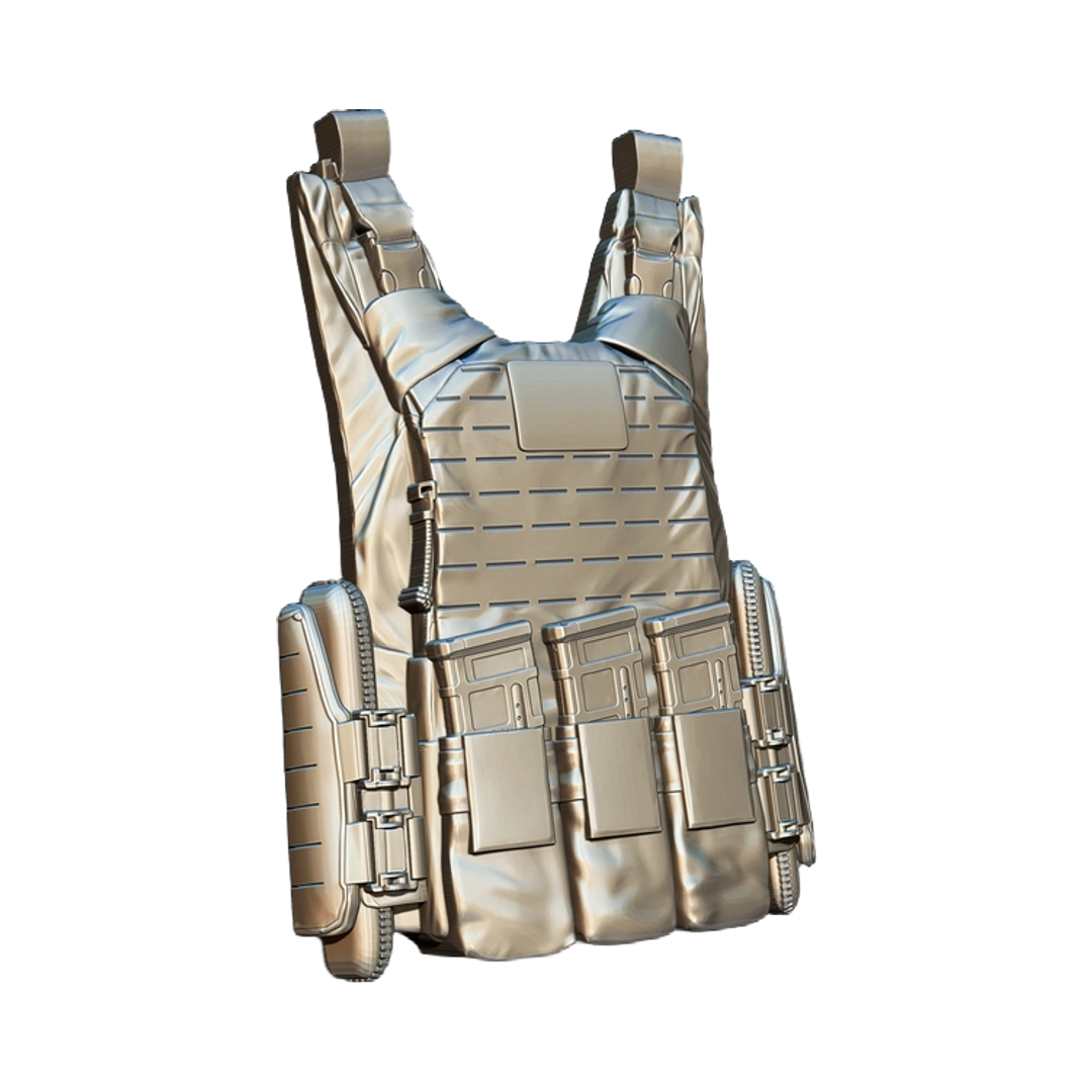 Tactical Vest design preview, weapons & tactical