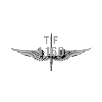 Task Force 160 SOAR Wings STL file for 3D printing and CNC routing, LightBurn and Vectric ready
