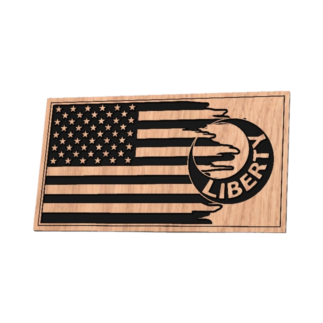 Moultrie Liberty Tattered Flag design preview, flags