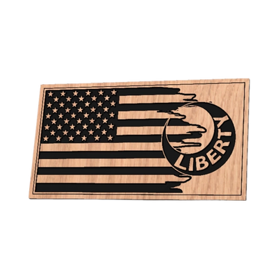 Moultrie Liberty Tattered Flag design preview, flags
