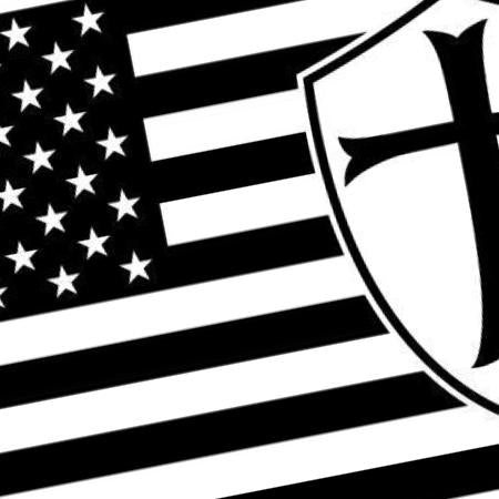 Templar Shield Flag SVG file included with instant download