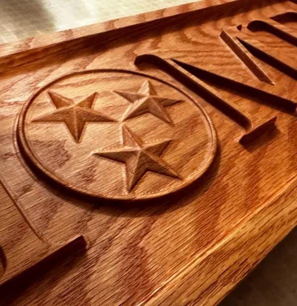 Tennessee HOME Design STL file included with instant download