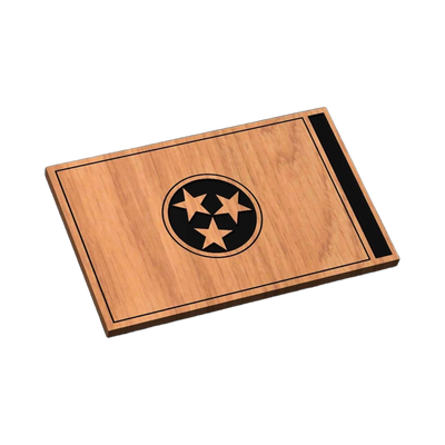 Tennessee State Flag SVG file for laser cutting and CNC routing, LightBurn and Vectric ready