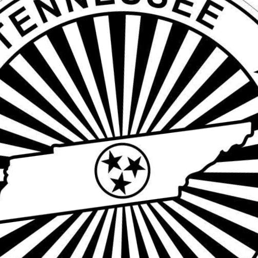 Tennessee Volunteer State detail view, ready for laser cutting and CNC routing